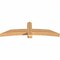 Ekena Millwork Bellingham Timber Gable Bracket, Western Red Cedar, 72"W x 21"H x 5 1/2"D x 5 1/2"F, 7/12 Pitch GBW072X21X0606BEL00SWR - alternate 3